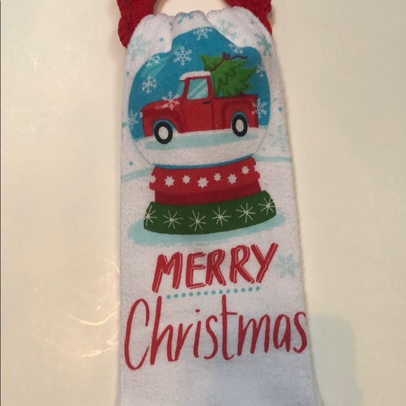 Kitchen Christmas towel and oven towel holder - Picture 7 of 7